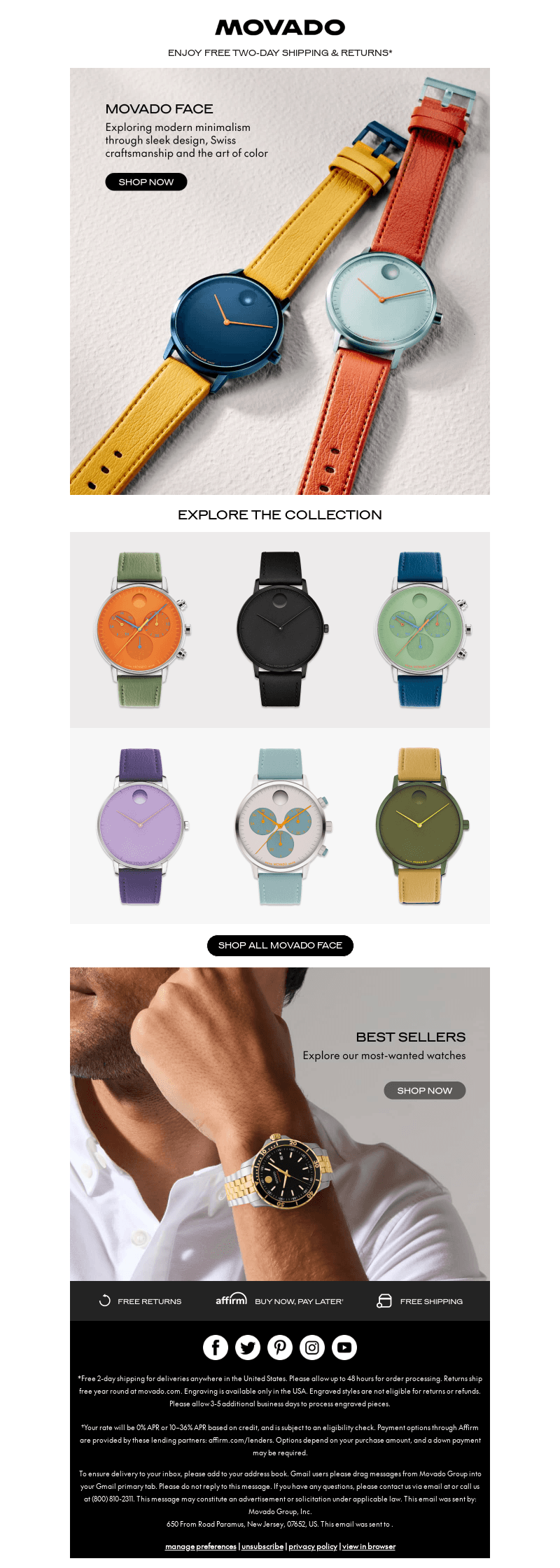 Movado Face: Explore Modern Minimalism