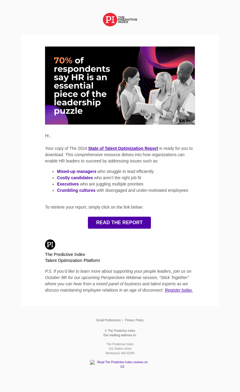 The Predictive Index email from Thu, Sep 19, 2024