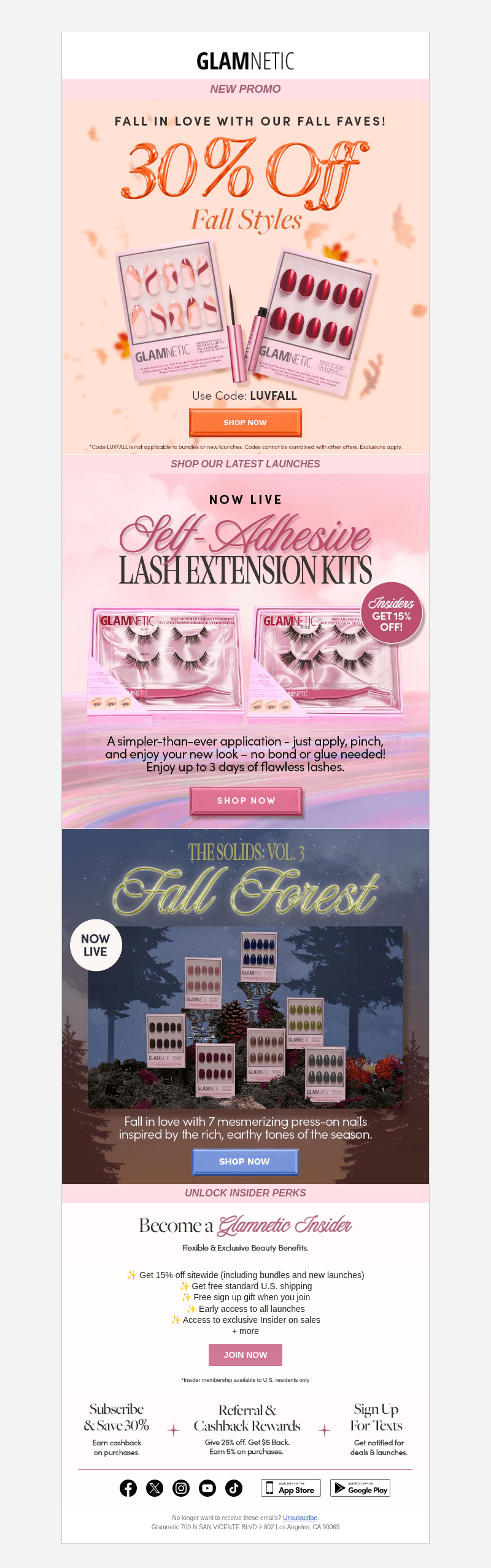 New Launches + Promos