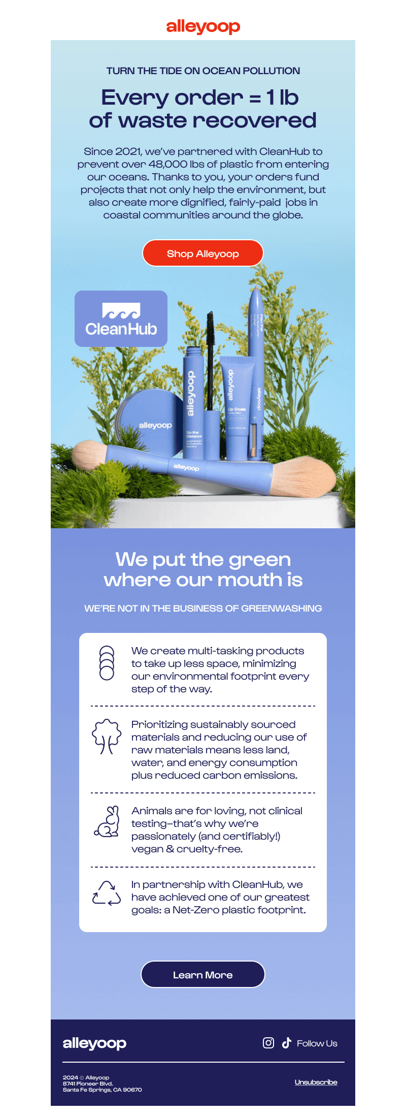 Plastic neutral. Ocean positive.