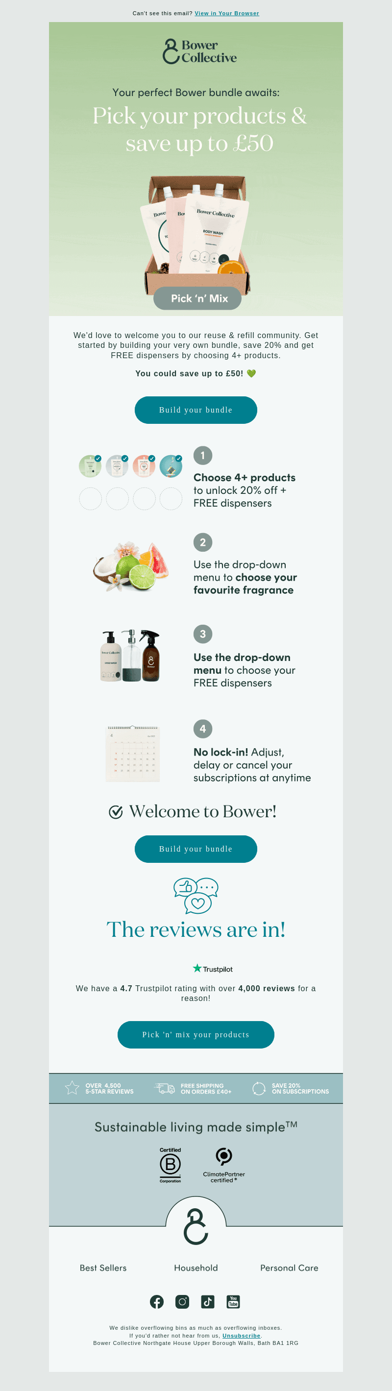 Pick 'n' mix style: Build your own bundle!