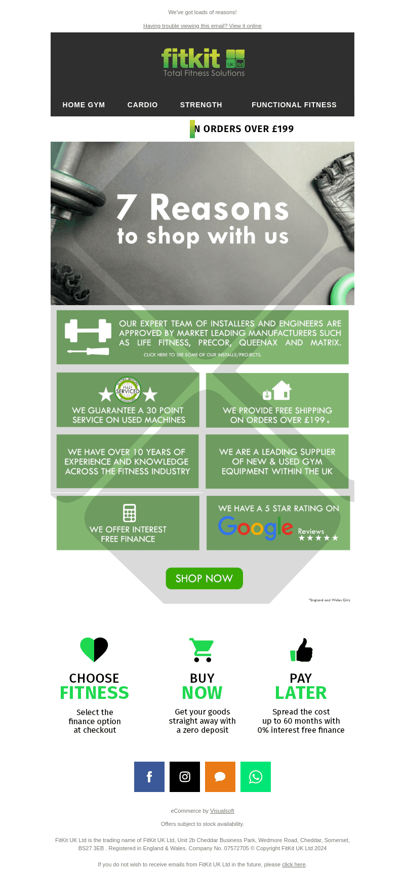 Why should you shop with us