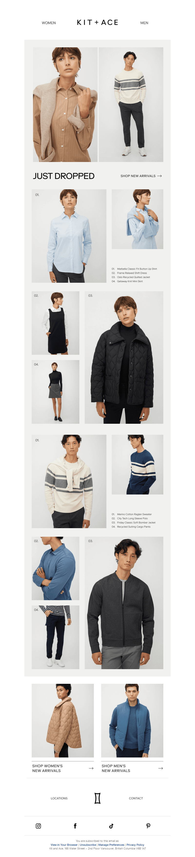 New Styles Just Landed