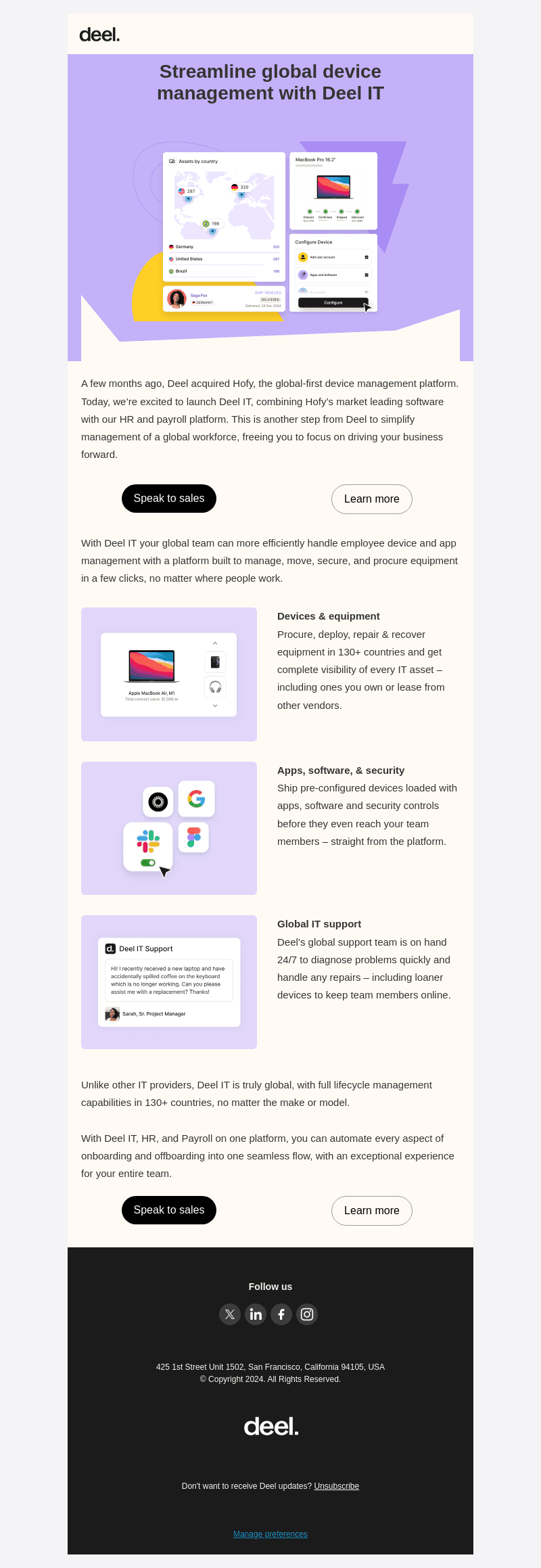Introducing Deel IT—HR & IT in one place