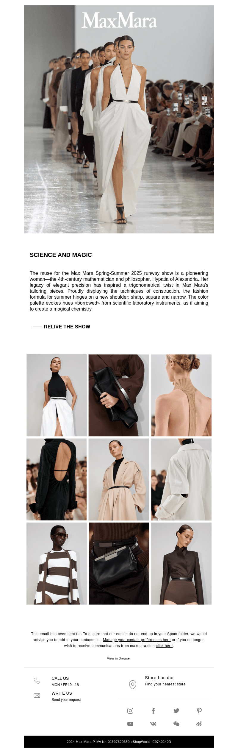 Spring Summer 2025 Runway Show