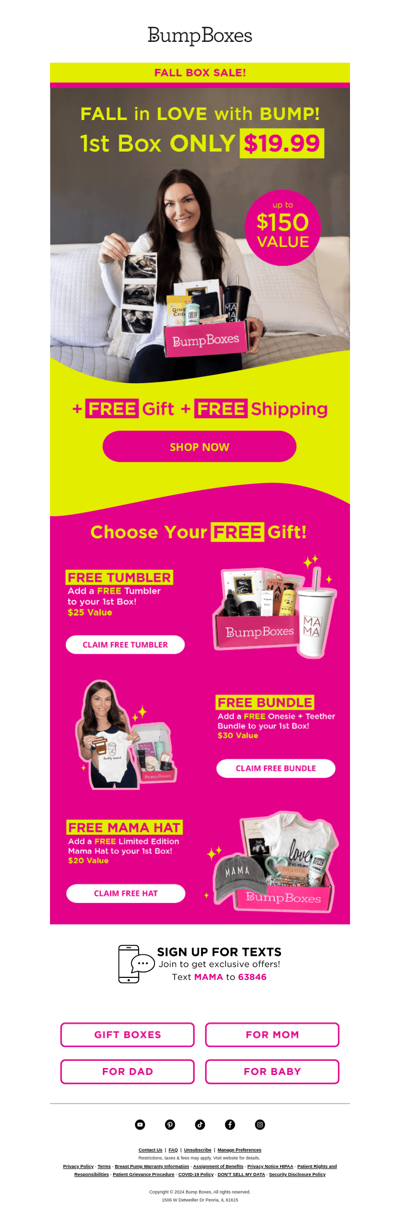 $19.99 FALL BOX SALE