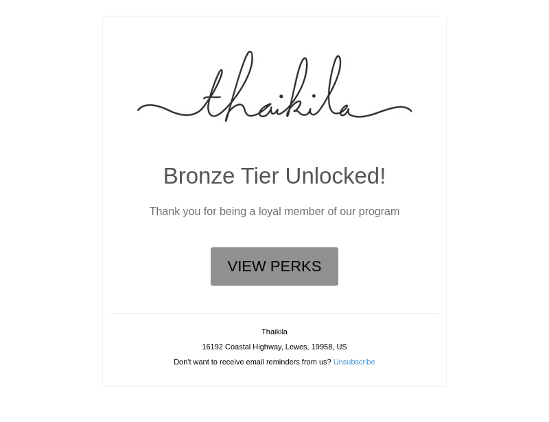 Bronze Tier Unlocked!