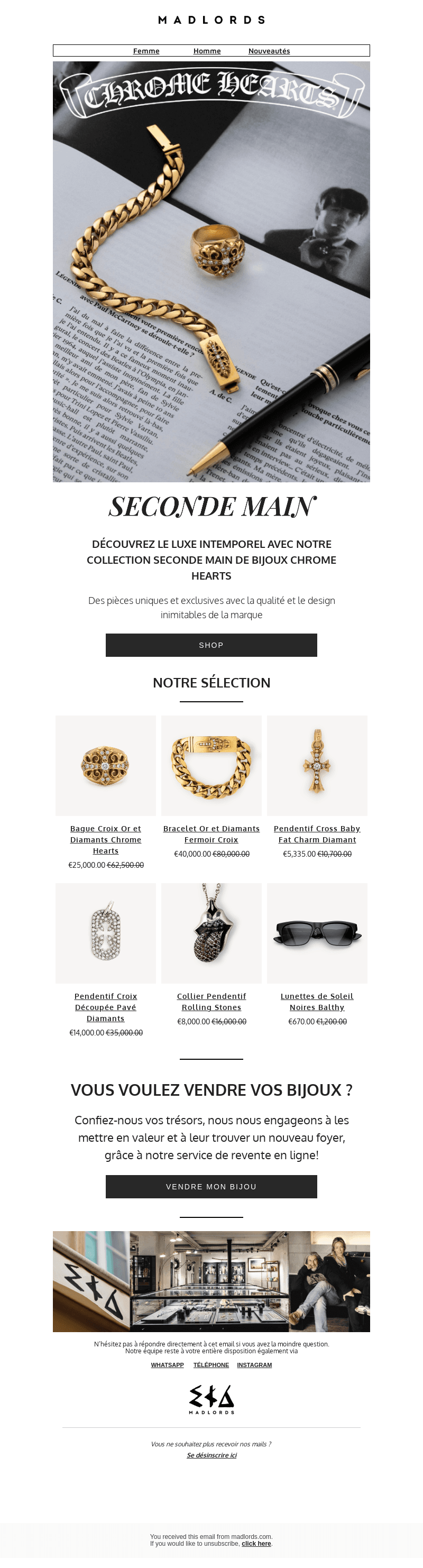 Seconde Main - Chrome Hearts