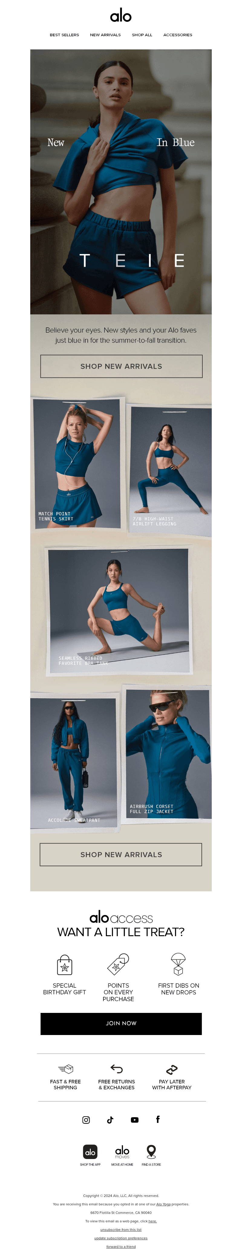 NEW in blue