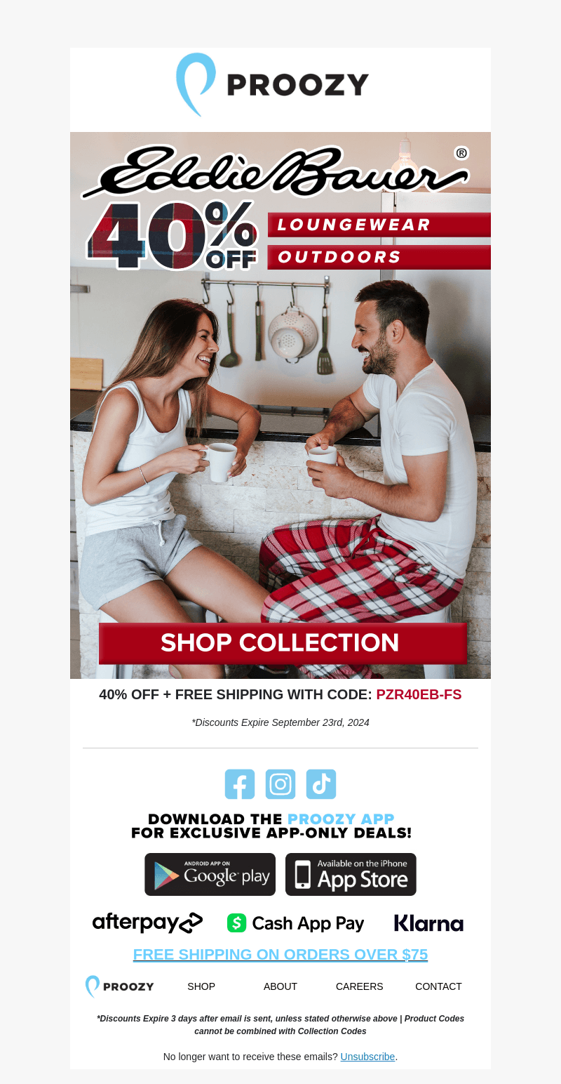 Extra Savings on Eddie Bauer Gear!