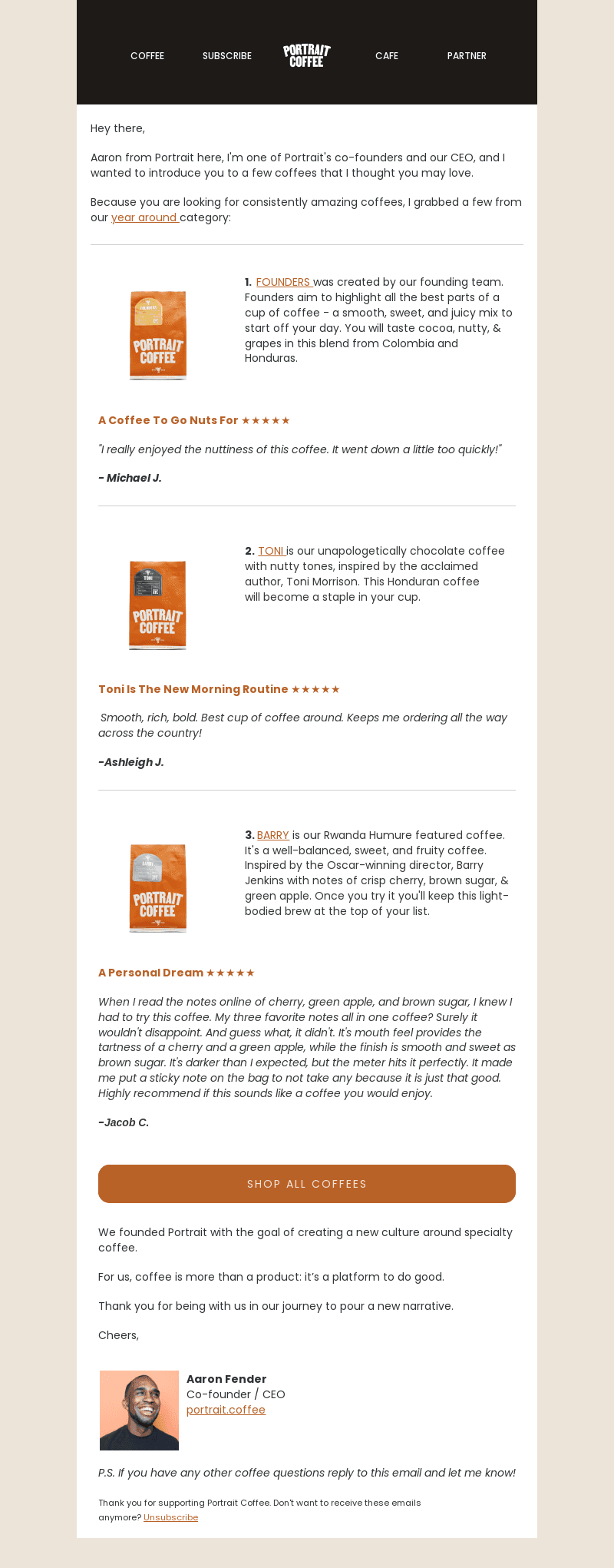 3 Coffees You'll Love!