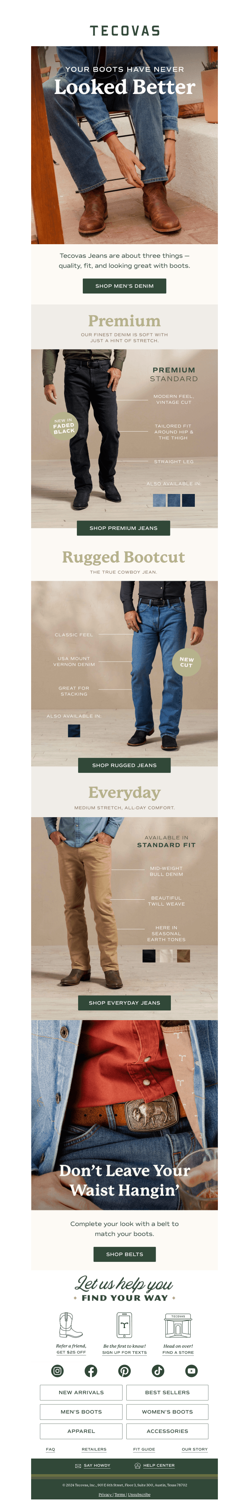 Only the best for your boots