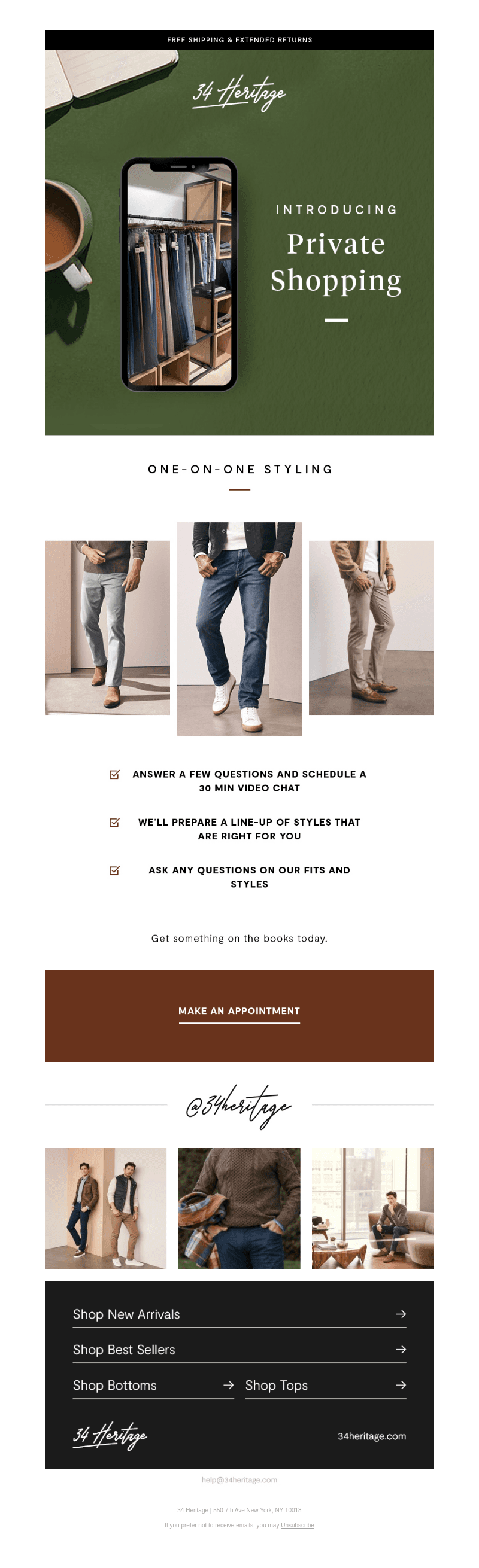 Introducing: 34 Heritage Private Shopping