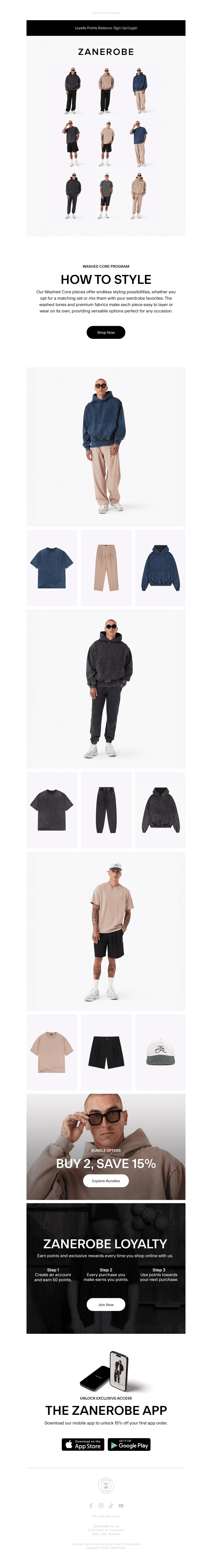 How To Style The Washed Core Capsule