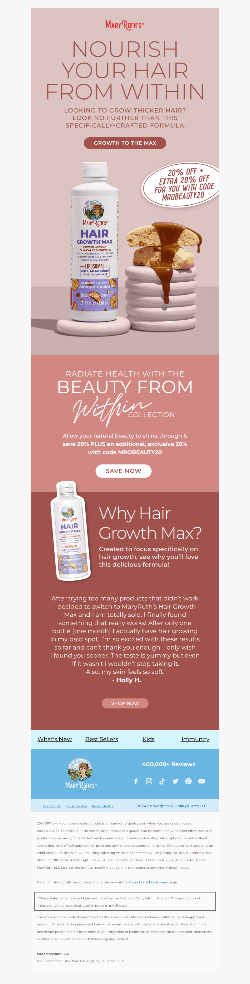 “I finally found something that really works!”