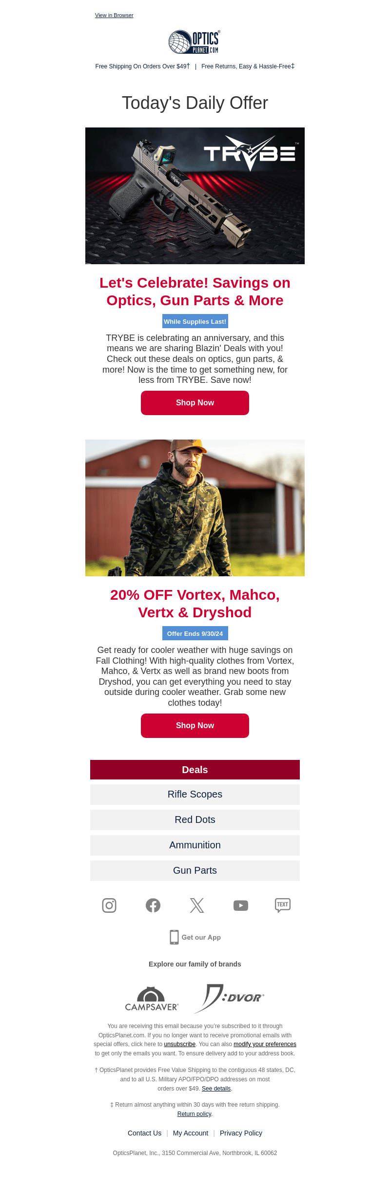 TRYBE Anniversary Sale!