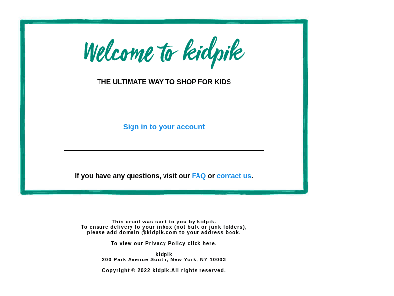 Account Login and Password Setup