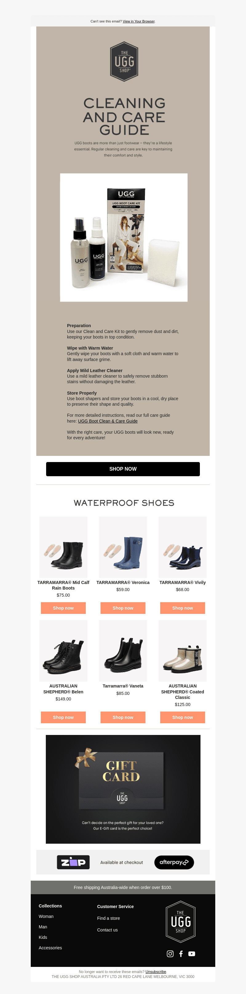 UGG Boots Cleaning and Care Guide