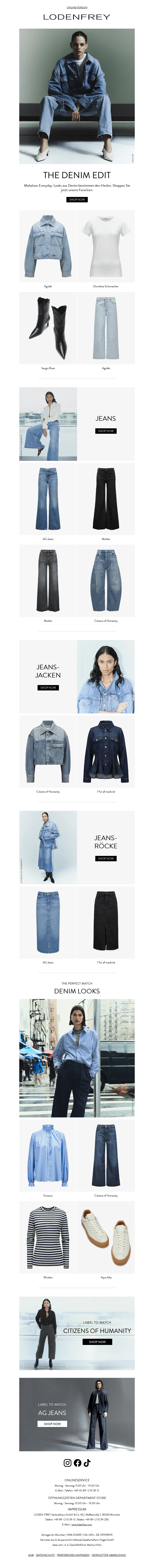 We love Jeans