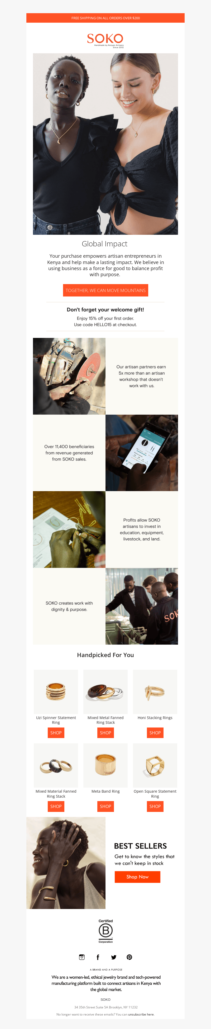 ✨ Artisan Impact: How Your SOKO Wear Makes a Difference