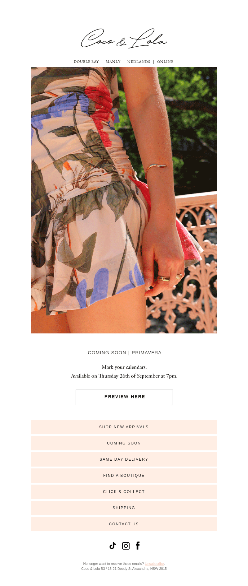 Exclusive First Look: Primavera