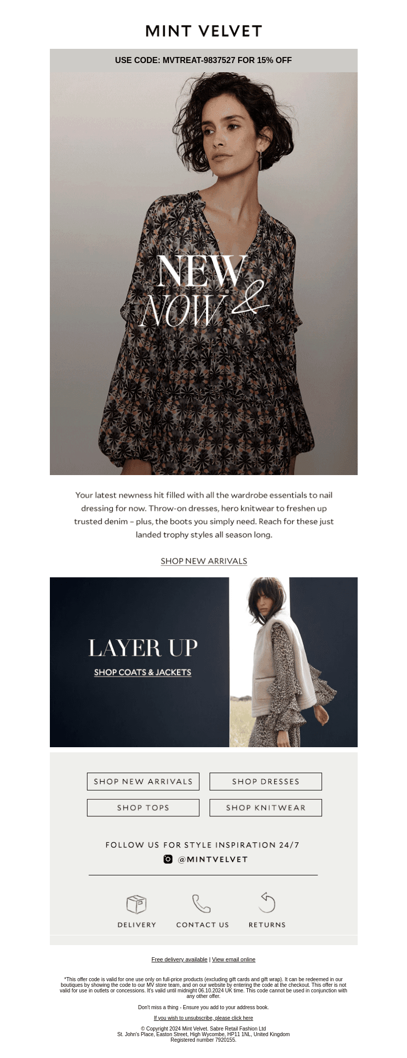 Your newness capsule