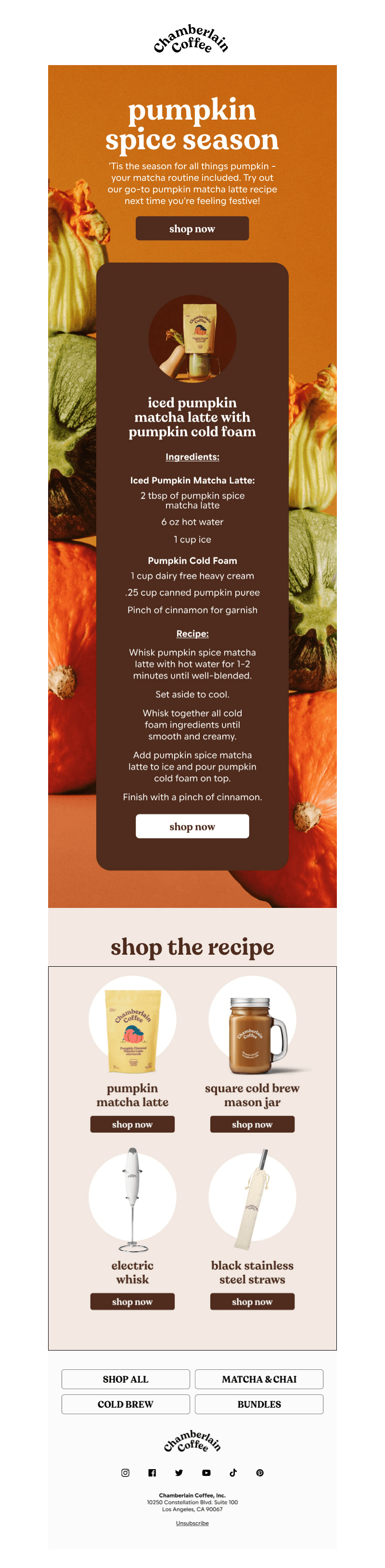 a new take on pumpkin