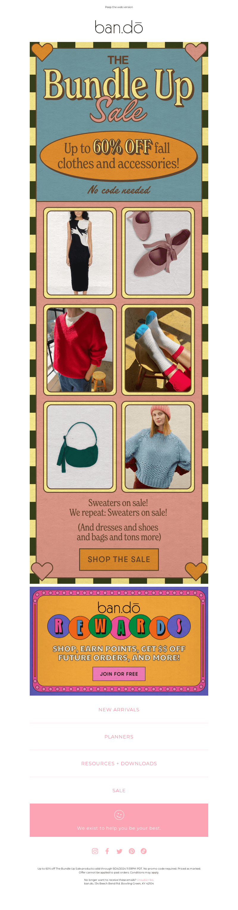 The Bundle Up Sale