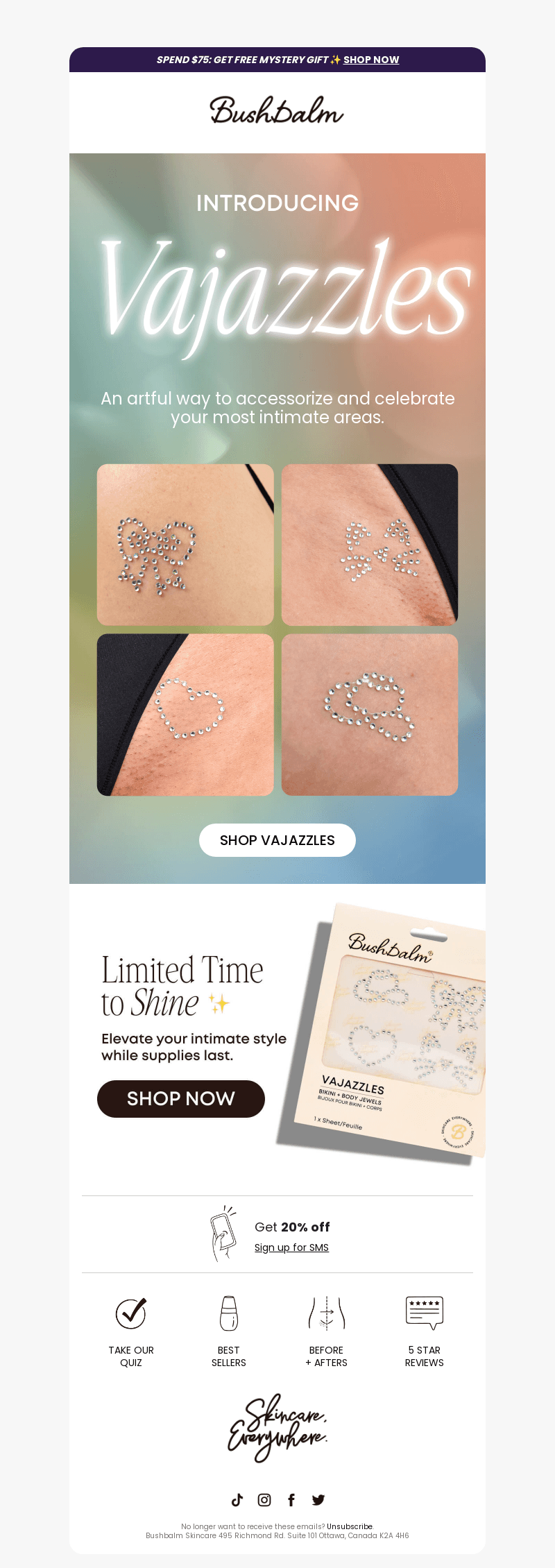 Just Dropped: Vajazzles! ✨