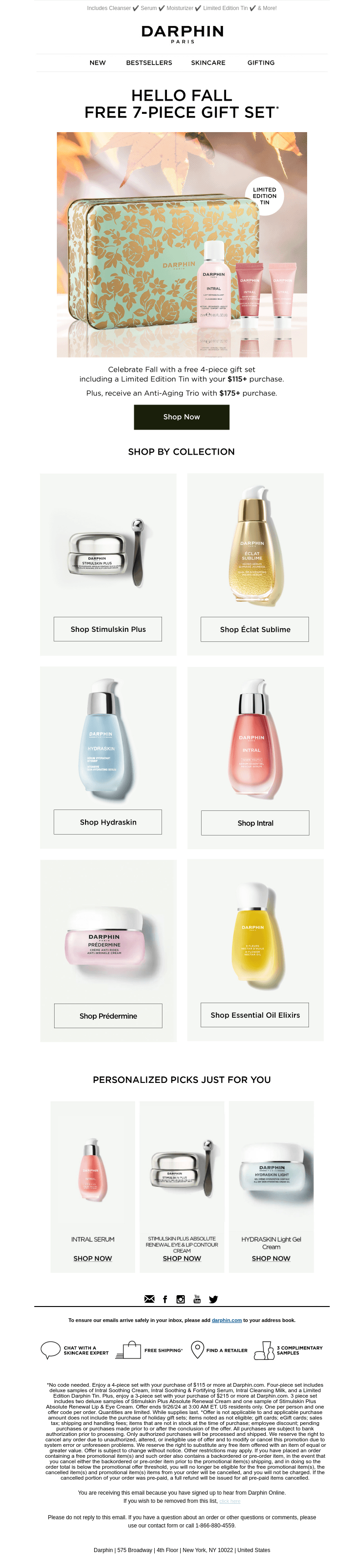 💌 Open For Your Fall Favourites Gift Set