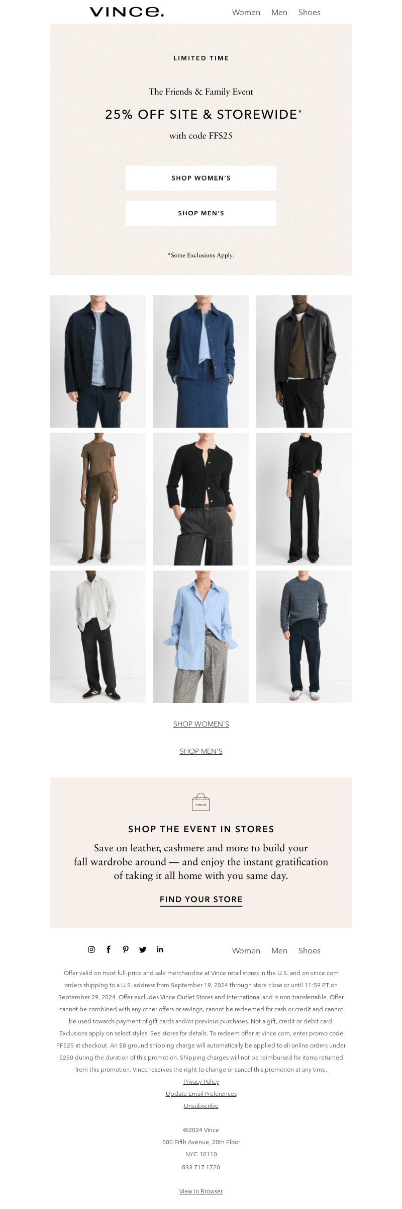 25% Off The Styles Trending Now