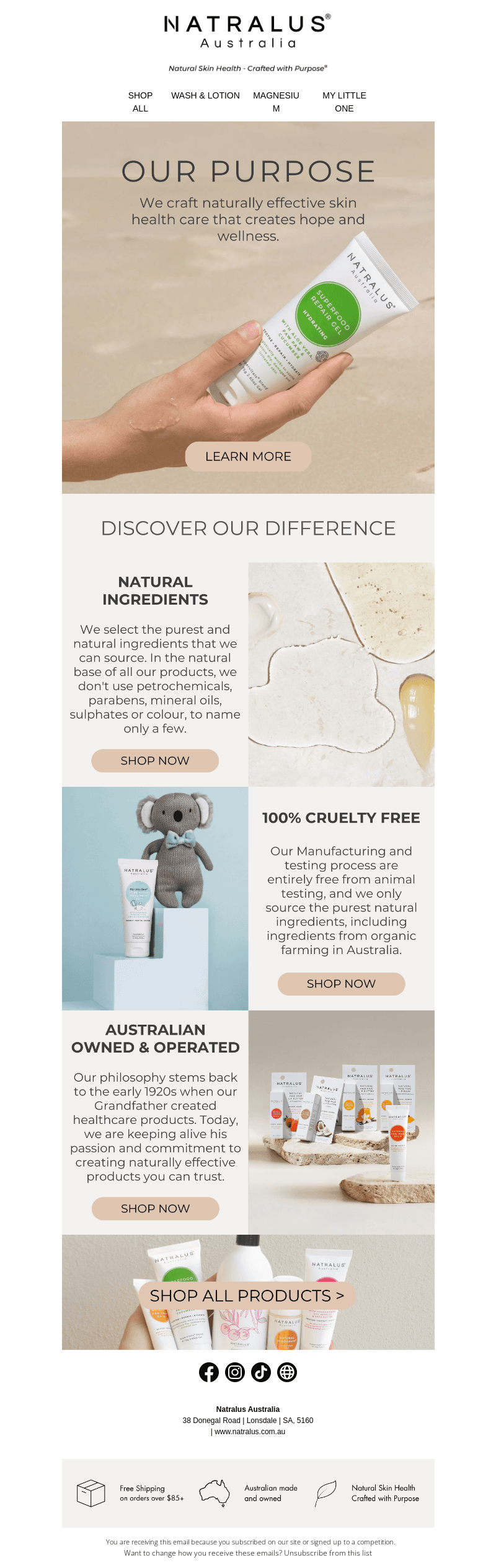Naturally Crafted with Purpose