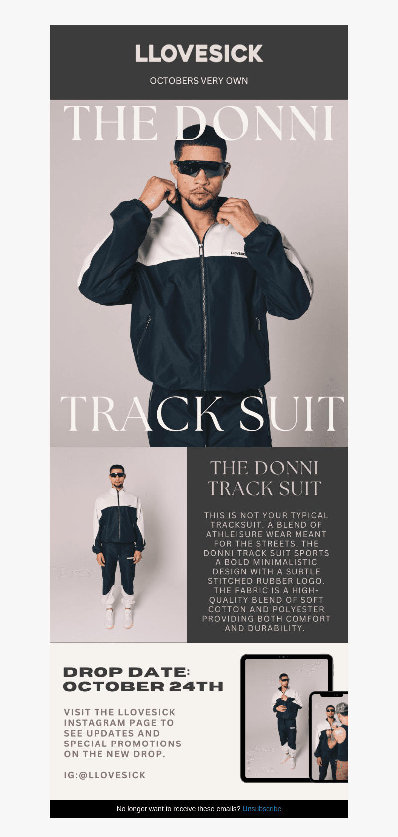 Drop: The Donni Track Suit