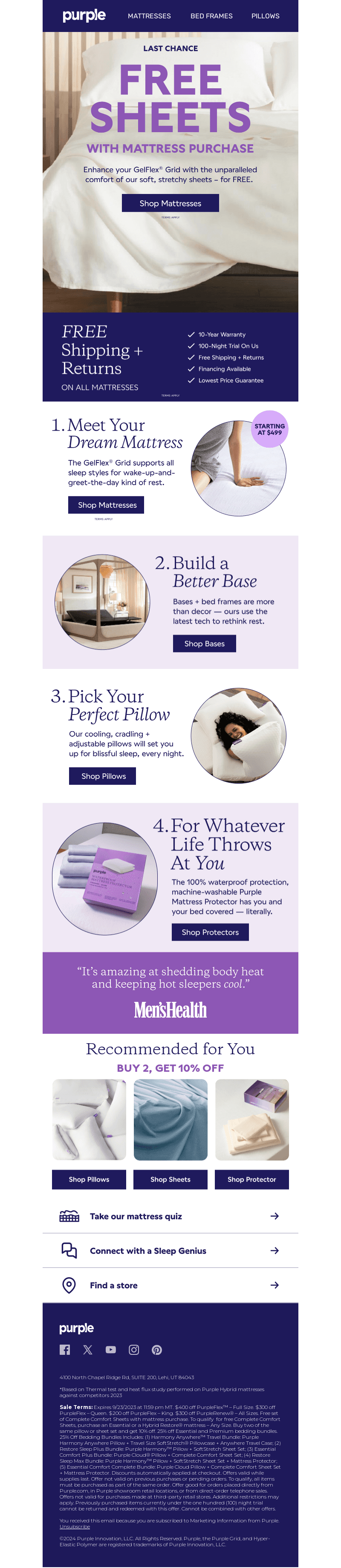 LAST CHANCE for FREE sheets!
