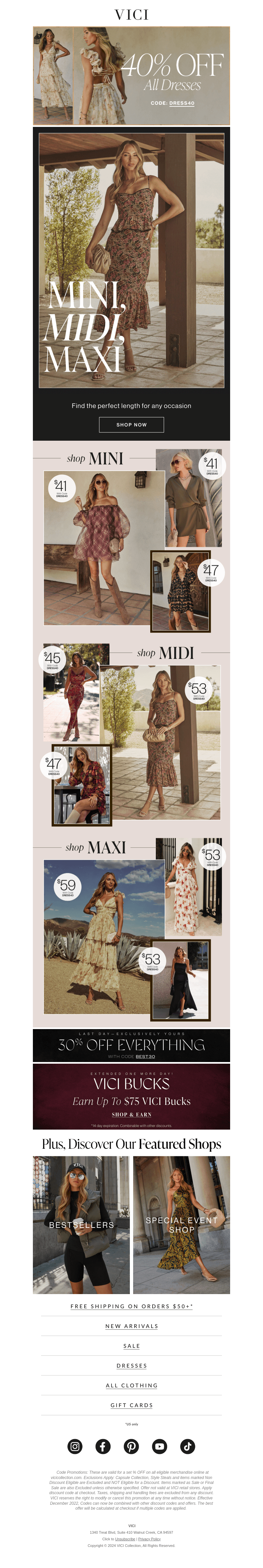 Open If You Like Dresses And Saving Big 💰
