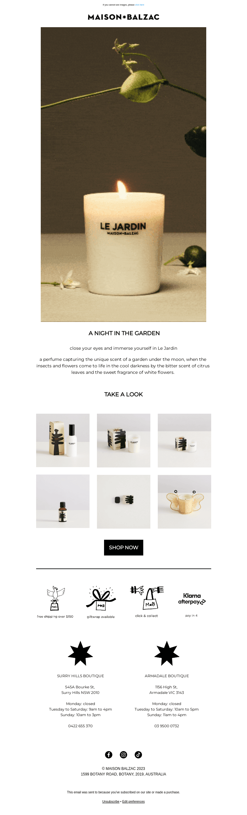SPRING SCENTS
