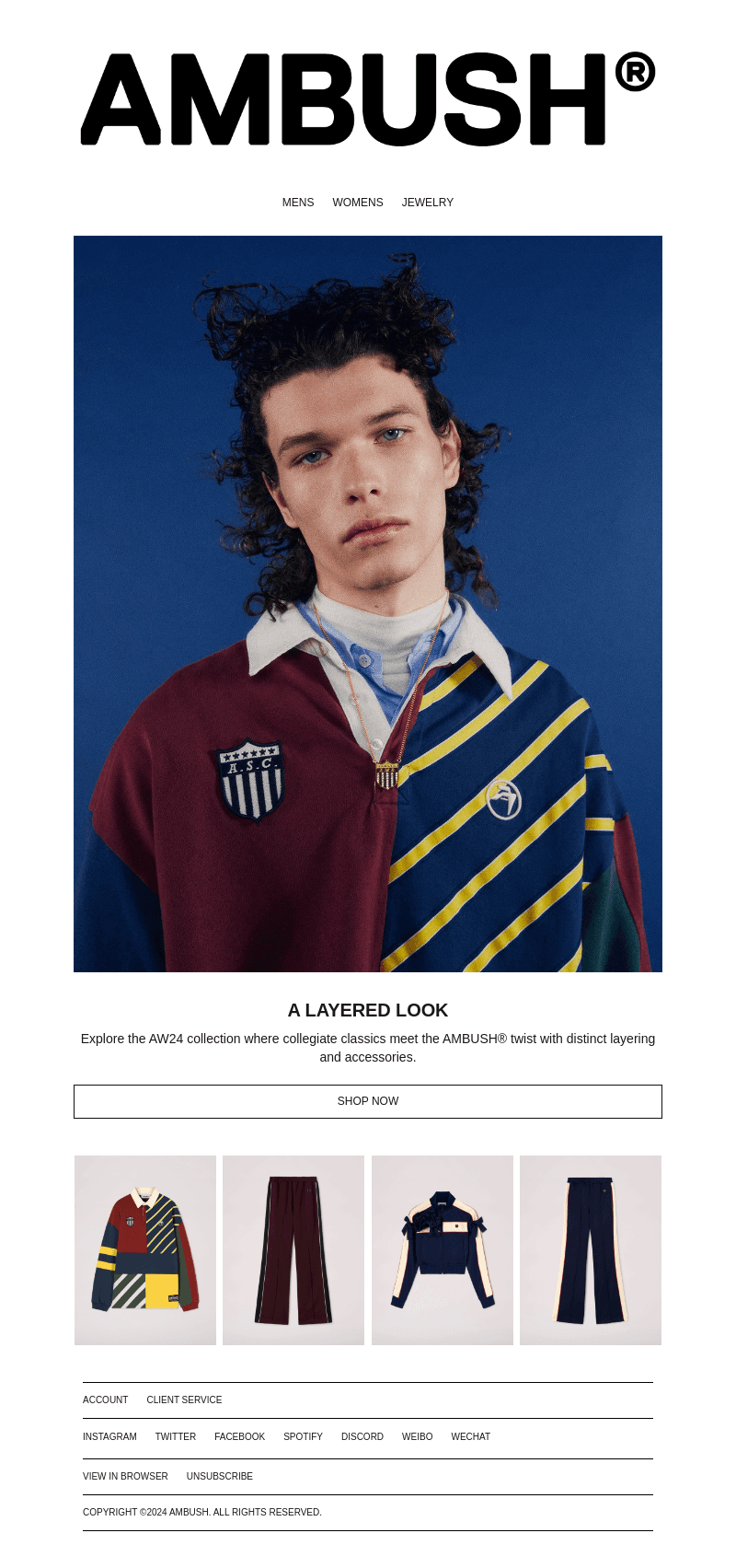 AMBUSH® AW24 Collection