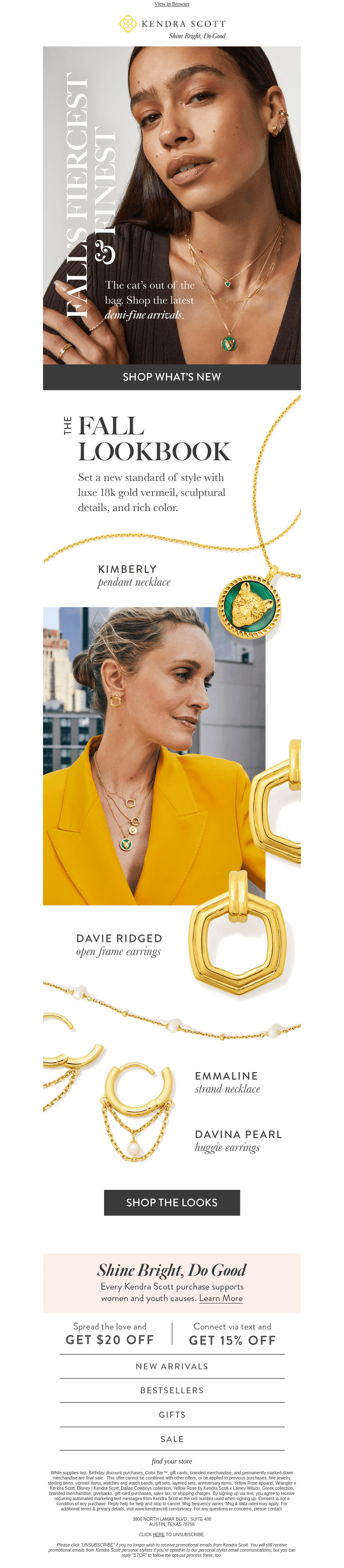 NEW IN: Fall Demi-Fine Styles