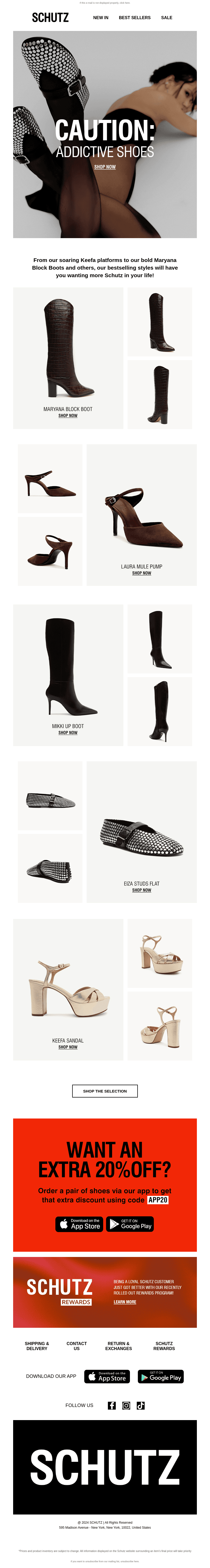 Caution: Addictive Shoes