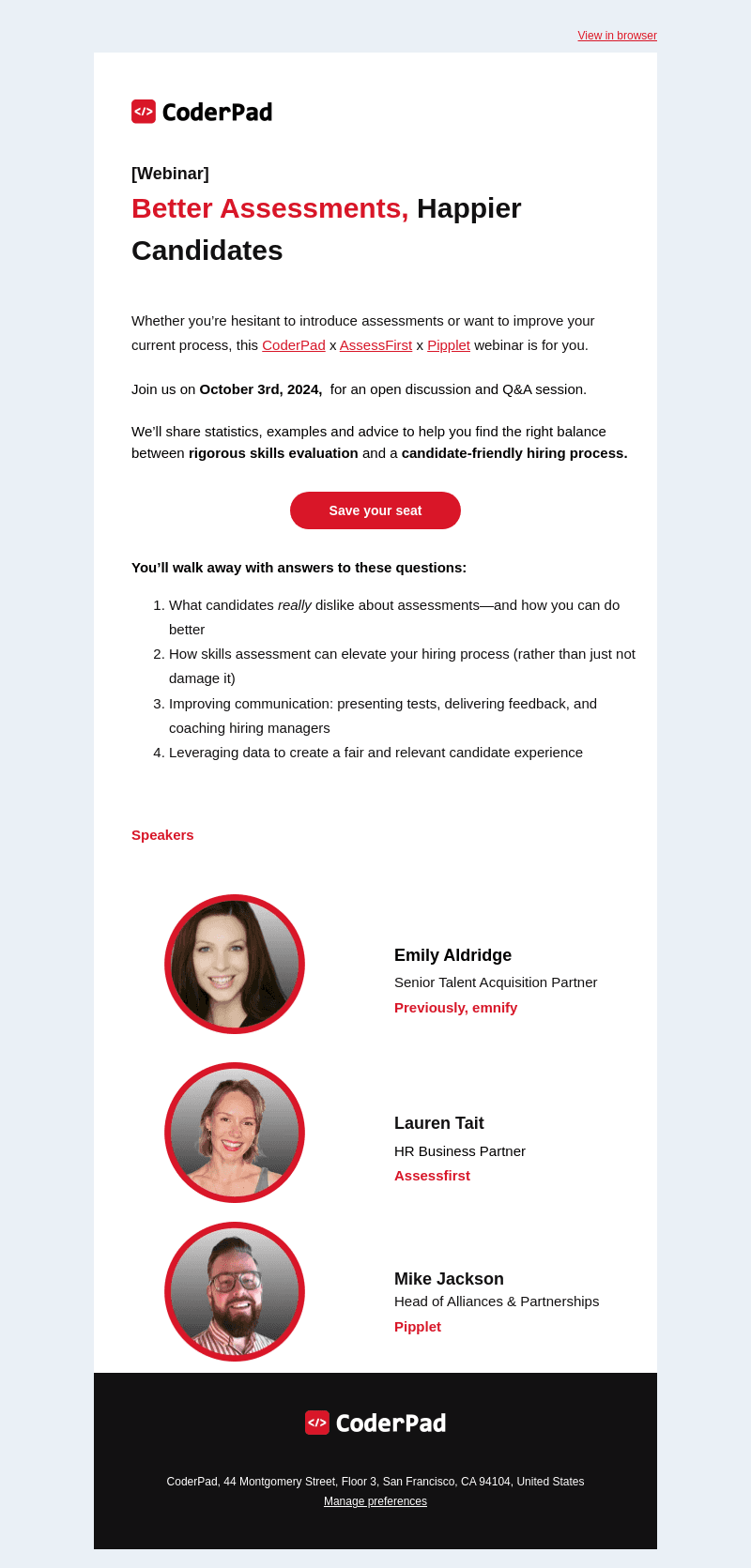[Webinar] Balancing Skills Assessment and Candidate Experience