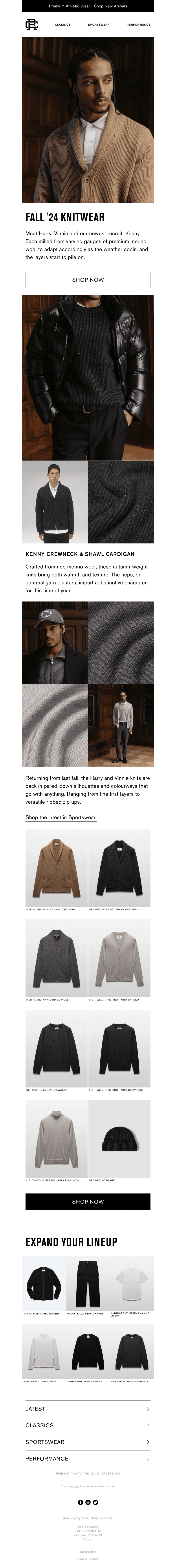 Fall '24 Knitwear