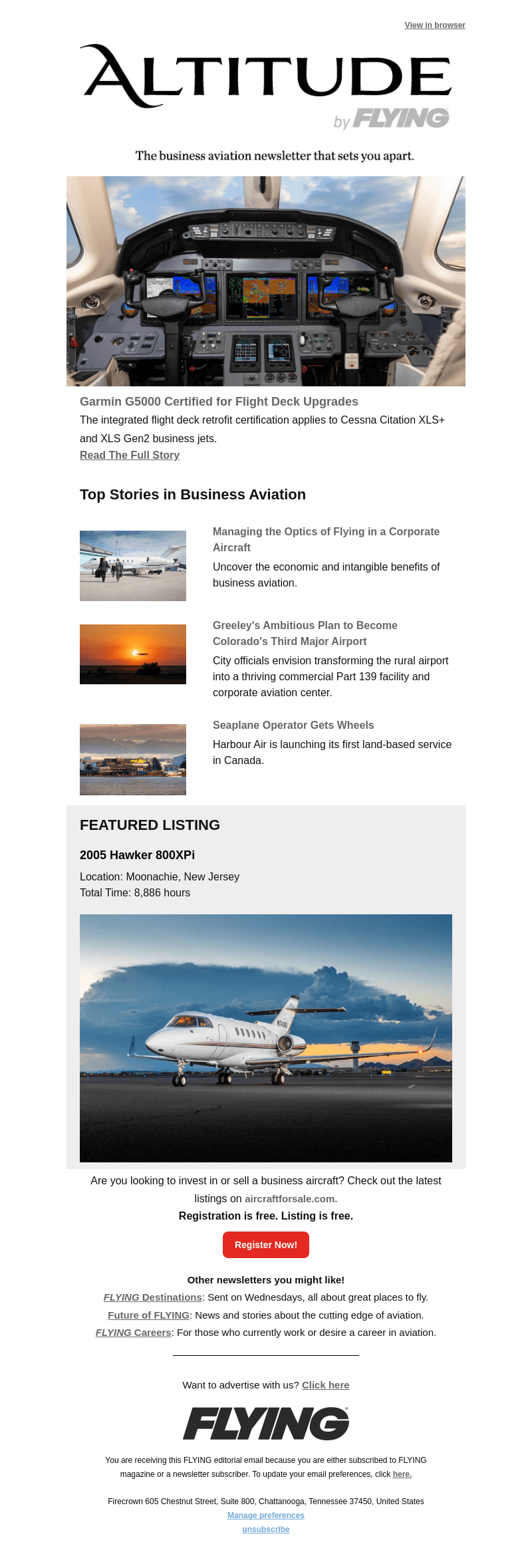 Flying Magazine email from Tue, Sep 24, 2024