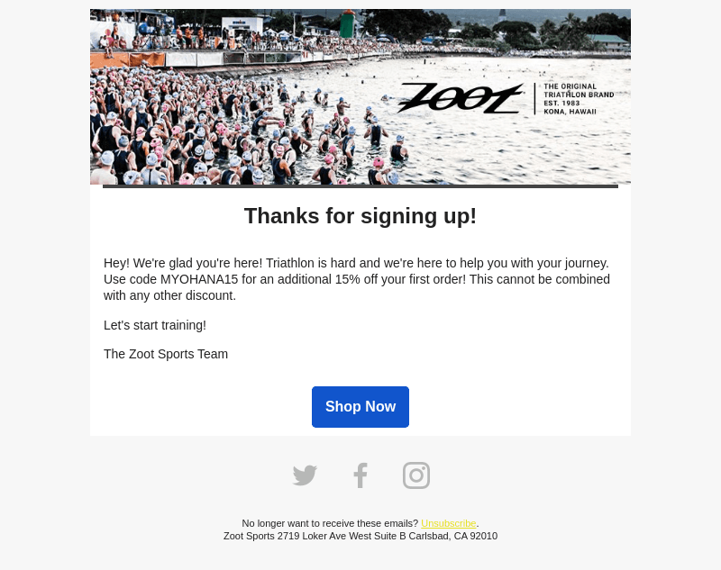 Thanks for signing up!