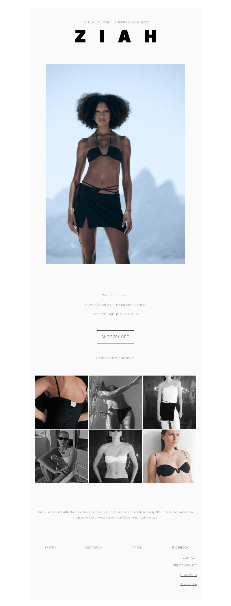 20% off site-wide.