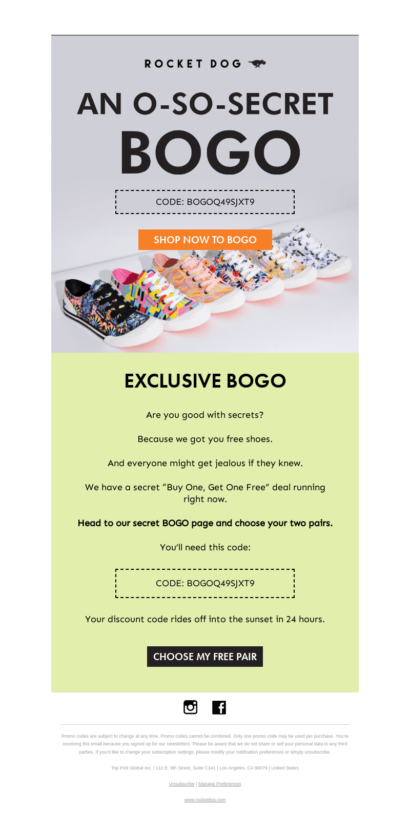 [Secret Link Inside] BOGO Shoes