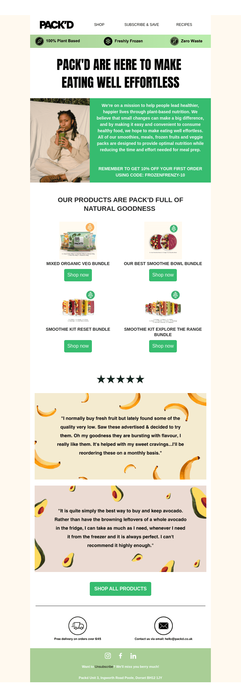 Nutrition Made Simple with PACK'D ✨