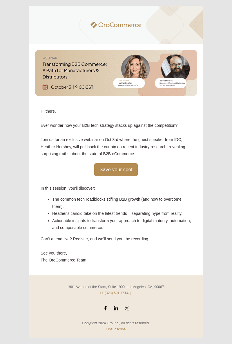Get Ahead in B2B: Expert Insights Webinar