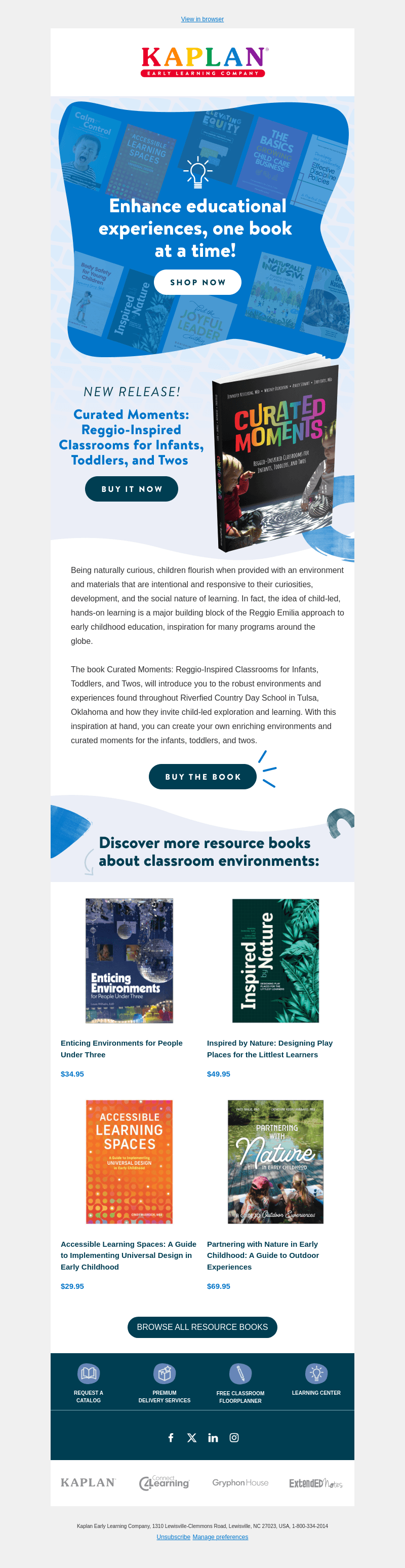 Kaplan Early Learning email from Wed, Sep 25, 2024