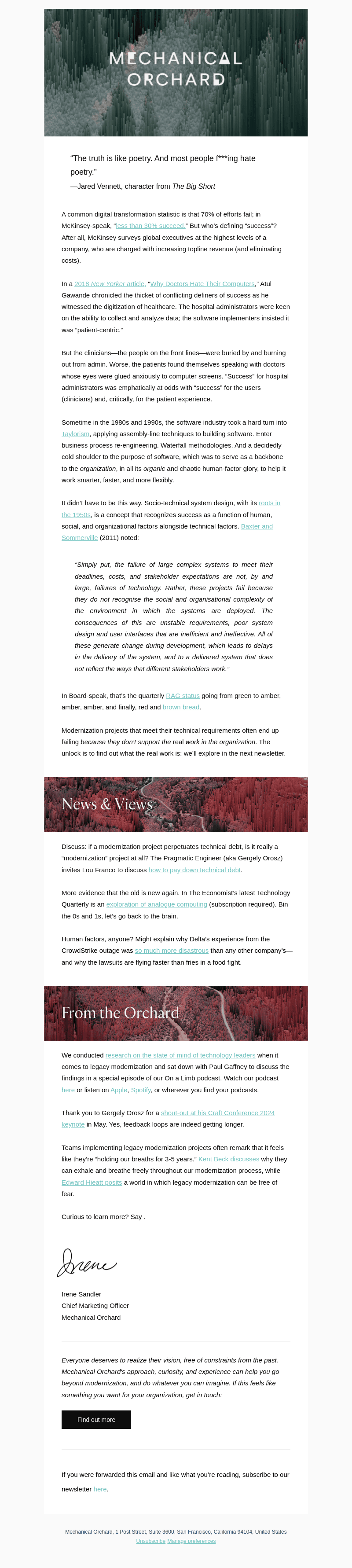 Issue 012: Inconvenient truths, part 1/2