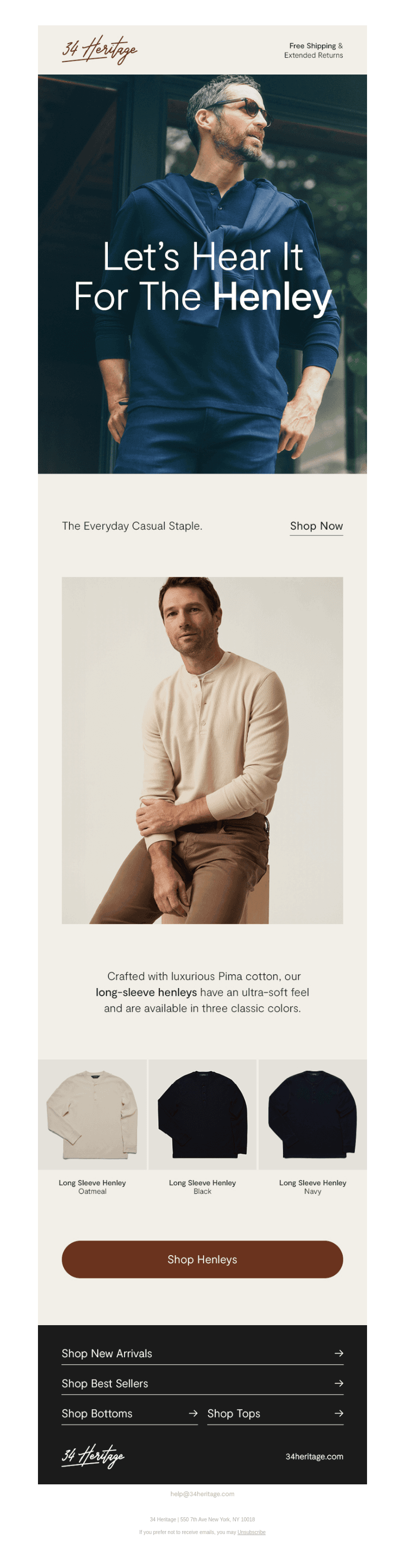 Meet the New Henley